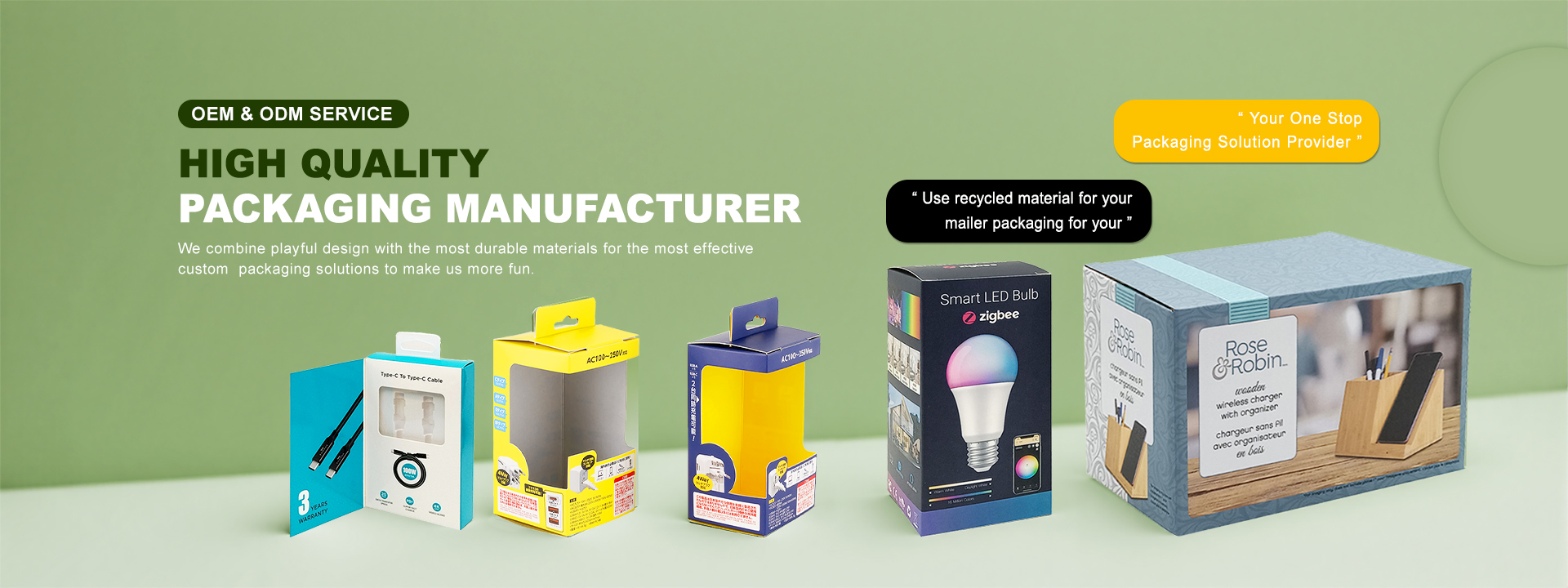 calidad caja de papel de embalaje fábrica