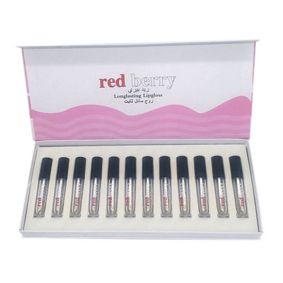 Beli Cetakan warna penuh Lip Gloss Kotak kemasan kertas, Kotak hadiah kosmetik cat kuku online manufacture