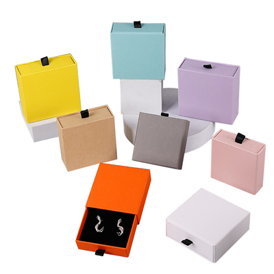 comprare Scatole di cartone scorrevole a mano Scatole di cartone scorrevole a mano Scatole di imballaggio per gioielli ecocompatibili con maniglia online manufacture