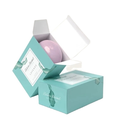 comprar Caixa de embalagem de produtos OEM Papel de cartão branco Caixas de sabão dobráveis Caixa de papel com logotipo online manufacture