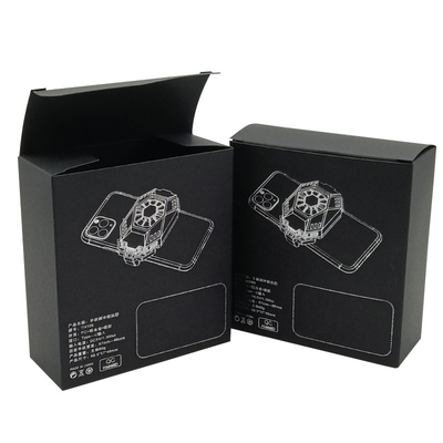 Beli Kotak kertas karton putih hitam double insert kotak mainan lipat untuk kemasan e-commerce lintas batas online manufacture