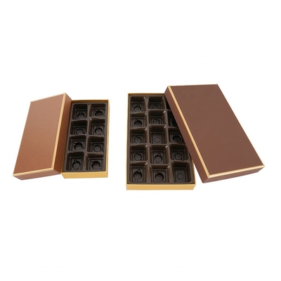 Beli Custom Gold Foil Logo Coklat Bonbon Box Hadiah Daur Ulang Untuk Kue Dan Kue online manufacture