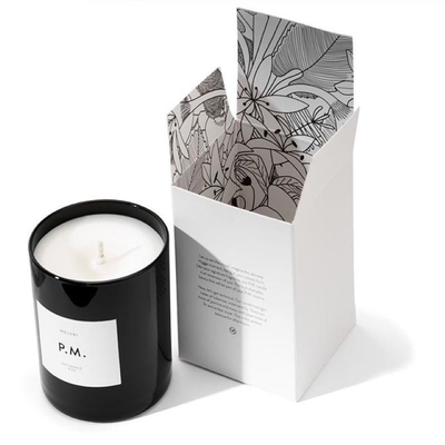 acheter Boîte de vente au détail en papier couché imprimé sur mesure, emballage recyclable, bougie, parfum, cosmétique, boîtes cadeaux en papier d'art online manufacture