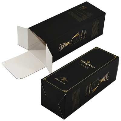 acheter Diffuseur de roseau d'impression noire Boîtes de carton solides Parfums Parfums or Emballage à impression à chaud online manufacture