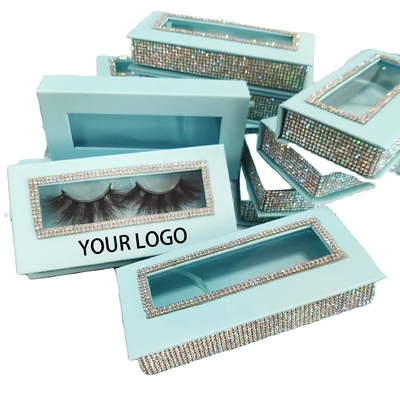 comprar Caja de regalo de imán ODM OEM Rhinestone Falsa de pestañas de embalaje con taladro online manufacture