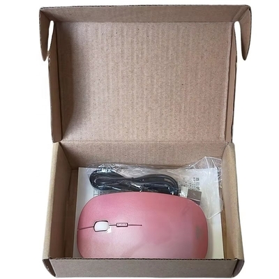 Buy Corrugated  Mailer Box Computer Mouse Packaging Shipping Boxes With Fixed Insert Consumer Electronics Product Packaging Box online manufacture