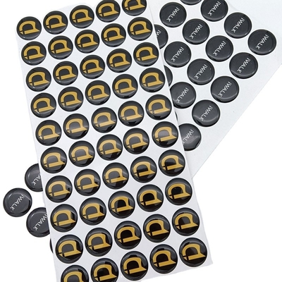 kopen Custom Size Decoration Crystal Stickers Duidelijke 3D Epoxy Domed Vinyl Sticker Labels online manufacture