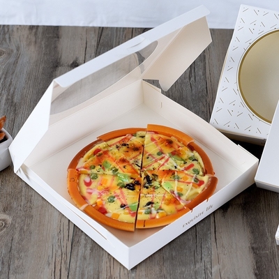 Beli Custom dipersonalisasi semua ukuran 9 10 11 12 14 18 inci pizza kotak bergelombang kentang goreng hamburger kertas kemasan online manufacture