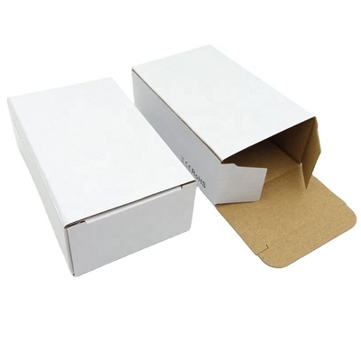 Mua Bao bì sản phẩm tùy chỉnh Hộp giấy bìa cứng nhỏ Đóng gói Hộp giấy trắng trơn Hộp bìa cứng trắng Với Logo đen online manufacture