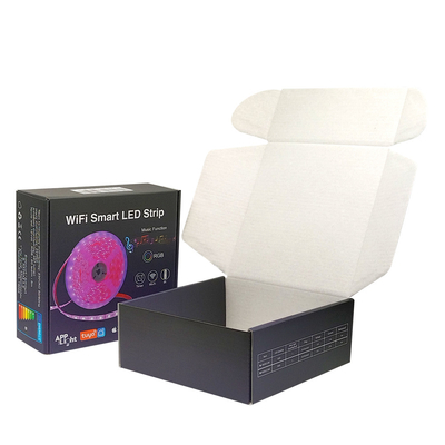 Beli Biodegradable Ungu kertas bergelombang Kotak, Custom Printed Mailer Box OEM online manufacture