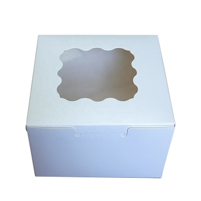 Buy Free Sample Take Away  Cake Box With Window Pie Cake Boxes Packaging Top Seller Cupcake Trinket Box  Bakery  for Cake Pastry online manufacture
