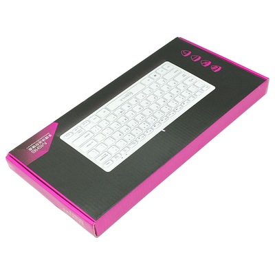 comprar Caja de envío para teclado de computadora personalizada, grande, de papel kraft, delgada, larga y plana online manufacture