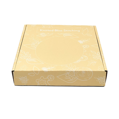 acheter Carton kraft imprimé Produits tricotés et brodés Emballage Sweaters pliables Boîte cadeau Boîte ondulée de livraison pour cadres d'image online manufacture