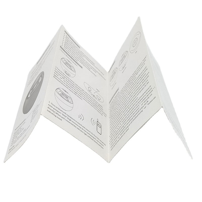 comprar Manual de instruções personalizado Várias línguas Instruções de papel dobrável Folheto Folheto de corte a óleo Folheto online manufacture