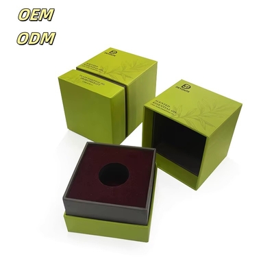 Beli Ukuran Custom Jar Candle Box Gold Foil Stamping Embossing Candle Gift Box dengan Insert online manufacture