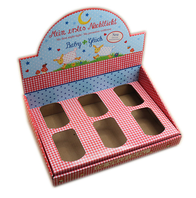 kaufen Logo-Druck Wellpappe-Displaybox, Regalfertige Verpackung Faltschachteln PDQ-Aufbewahrungsschale online manufacture