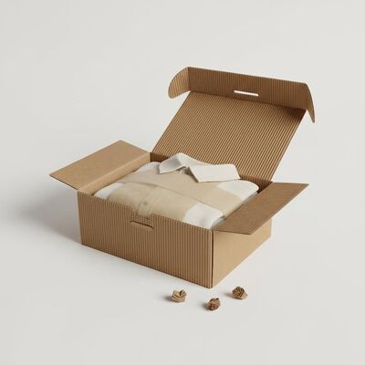 kopen Op maat gemaakte, opvouwbare, milieuvriendelijke verpakkingsdoos voor duurzame shirts online vervaardiging
