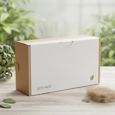 kopen Op maat gemaakte opvouwbare verpakkingsdoos van papier met gecoat papier voor duurzame en milieuvriendelijke verpakking online vervaardiging