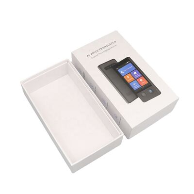 comprar Caja de regalo rígida de cartón personalizada para teléfono con forro de esponja a prueba de golpes y cierre magnético premium | Caja de embalaje de electrónica de materiales reciclados Fabricación en línea