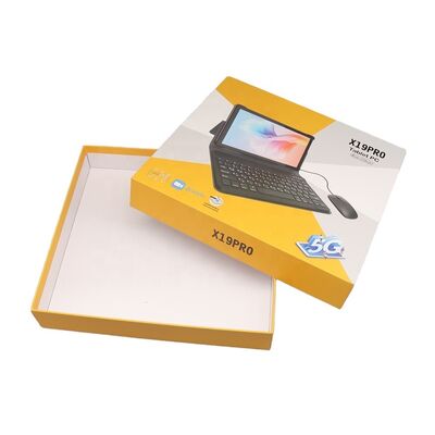 주문 환경 친화적 인 2mm 두께와 프리미엄 포장용 스폰지 포닝으로 코팅 된 종이 딱딱 박스 온라인 제조