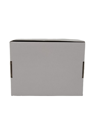 Baseball Cap Boxes Hat Gift Boxes White Corrugated Paper Packaging Cosmetic Mailer Box for Clothes