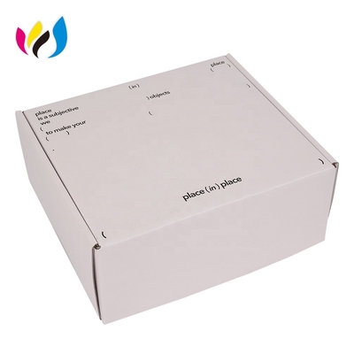 Baseball Cap Boxes Hat Gift Boxes White Corrugated Paper Packaging Cosmetic Mailer Box for Clothes