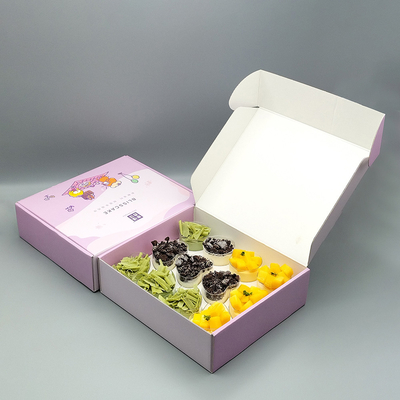 Cake Dessert Bakery Pastry Cheese Packaging Box Disposable Commercial Sushi Restaurant Takeaway Food Lunch Tray shipping Box With Insert