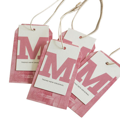 Luxus-Kleidungsstück-Anhänger, kundenspezifische Kunststoff-Hangtags für Kleidung